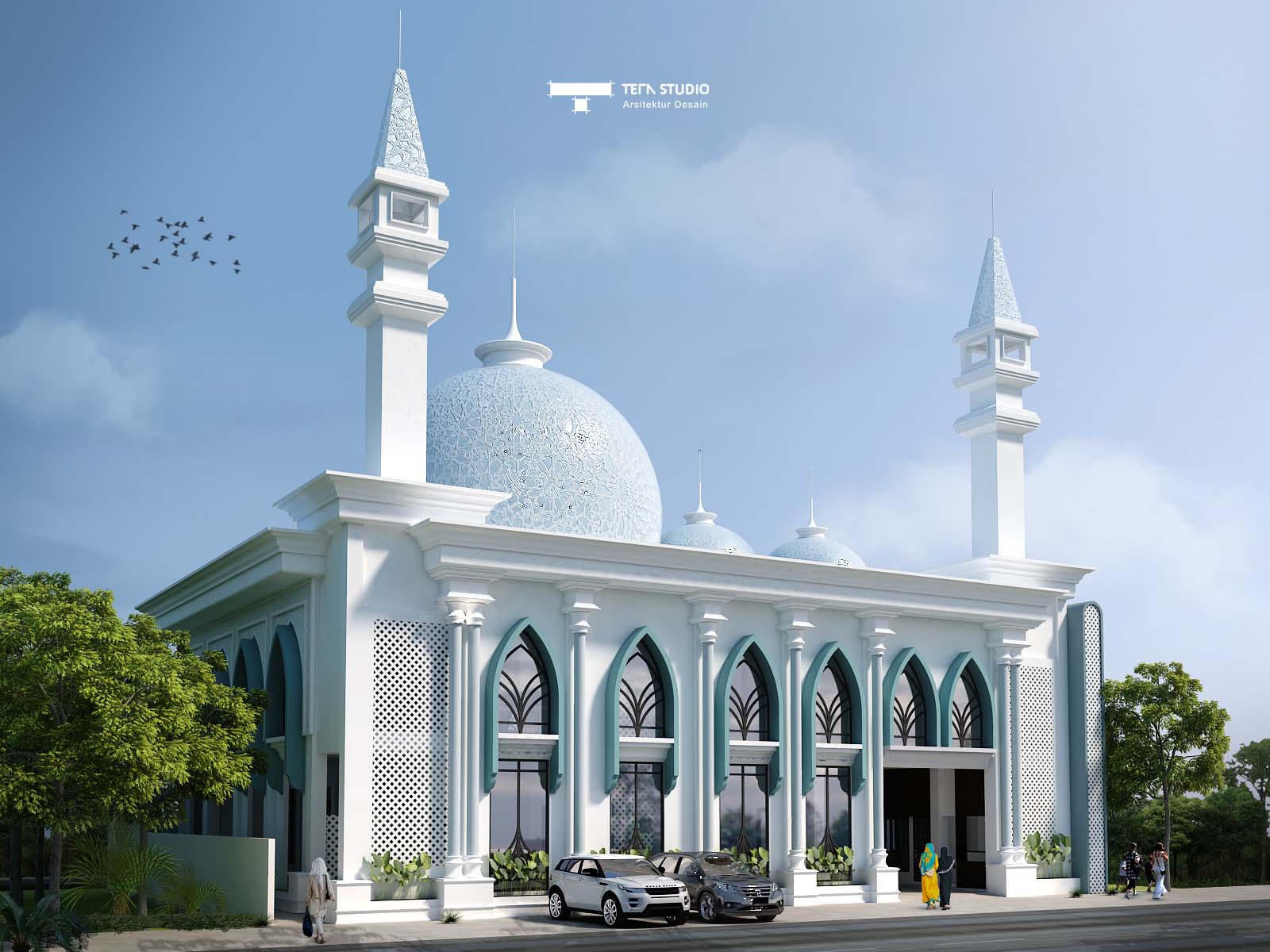 desain masjid klasik