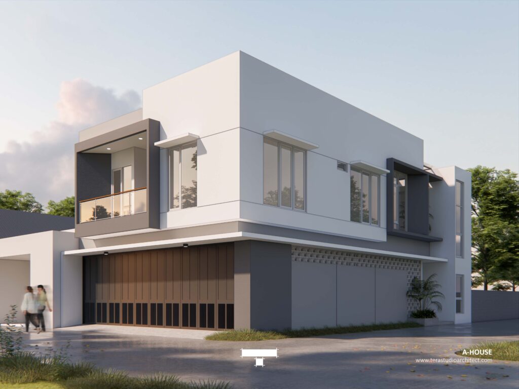 rumah minimalis kontemporer