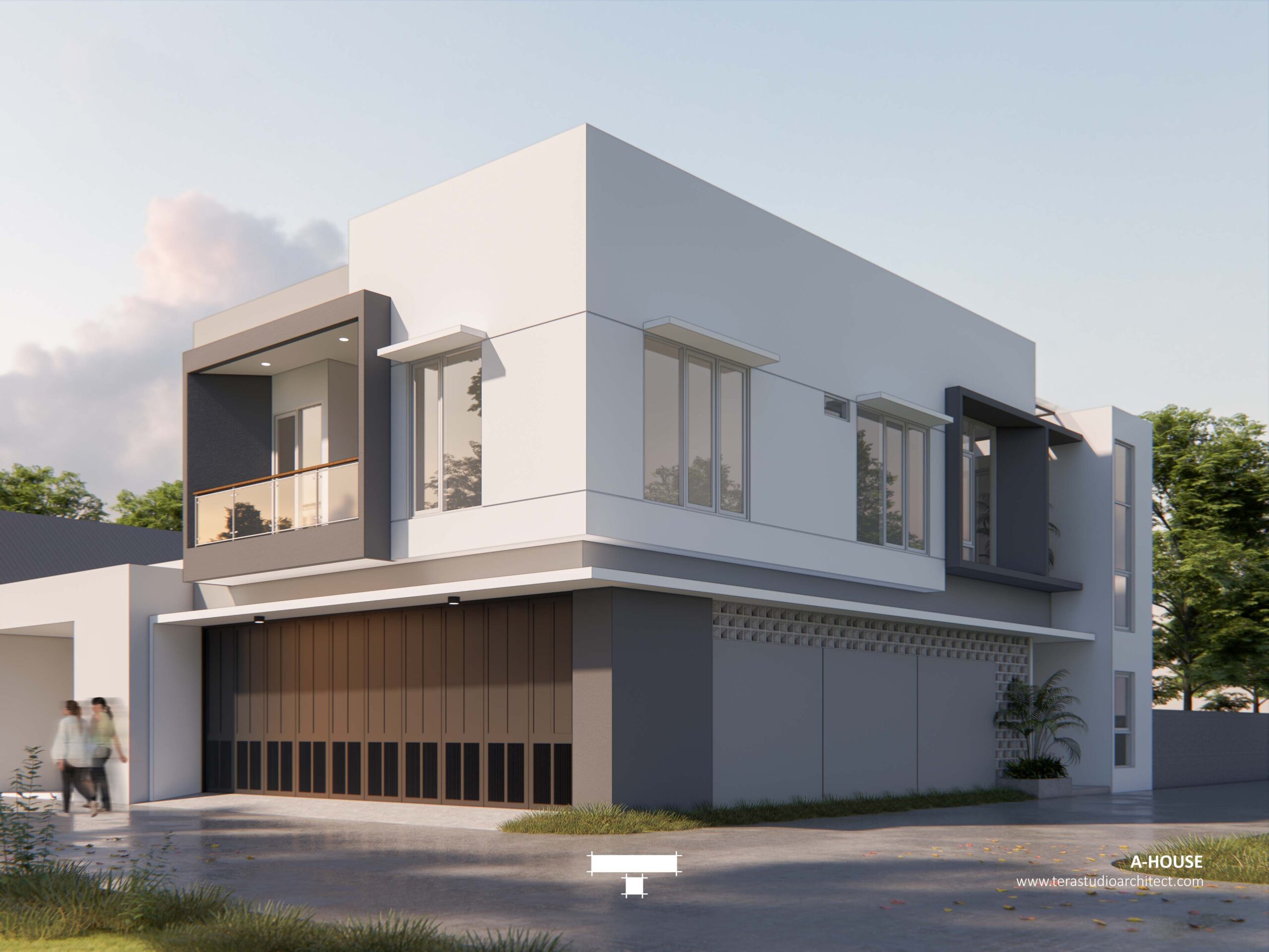 rumah minimalis kontemporer