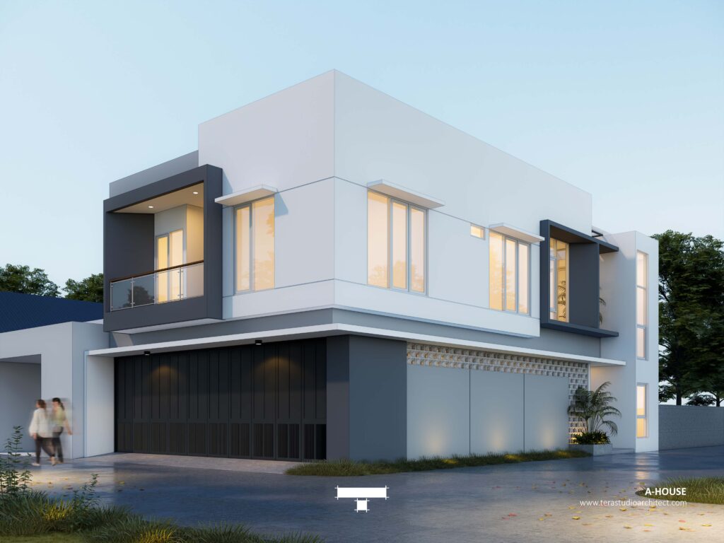 rumah minimalis kontemporer