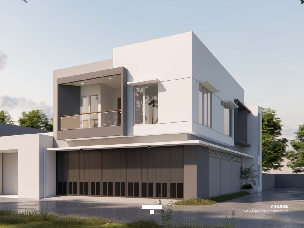 rumah minimalis kontemporer
