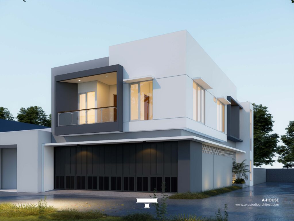 rumah minimalis kontemporer