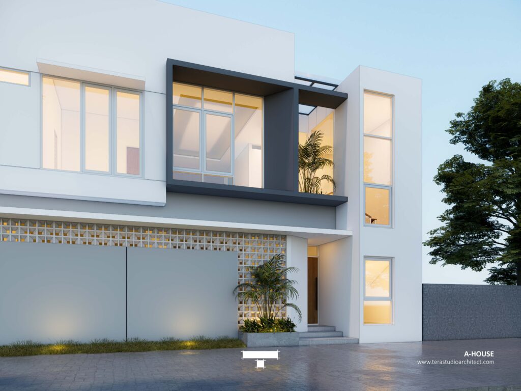 rumah minimalis kontemporer