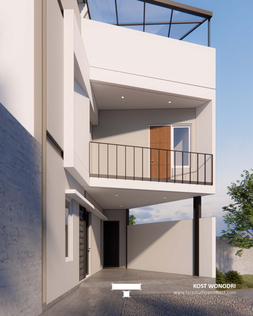 kost 2 lantai arsitek semarang
