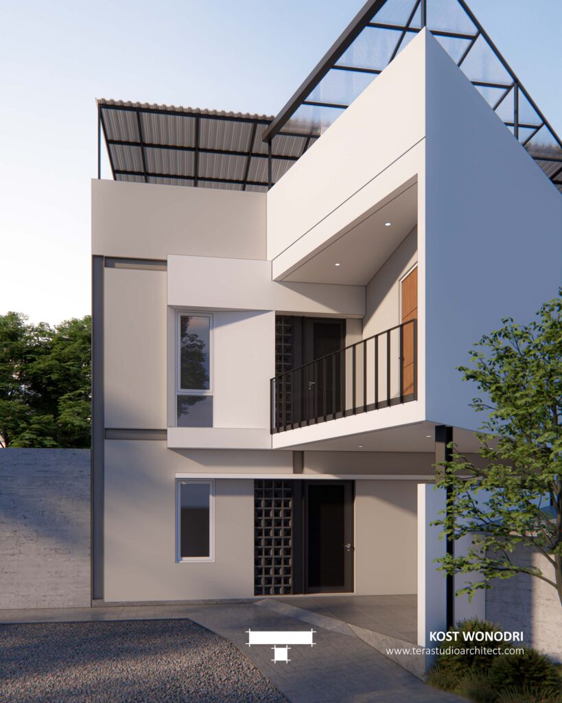 kost 2 lantai arsitek semarang