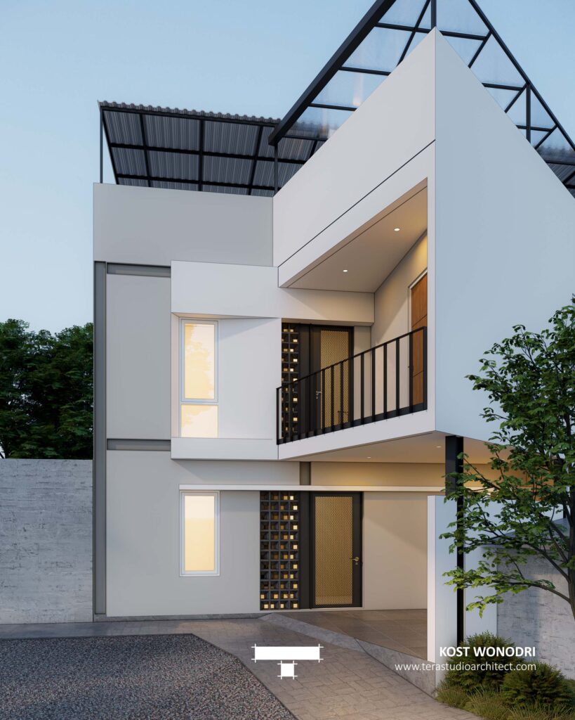 kost 2 lantai arsitek semarang