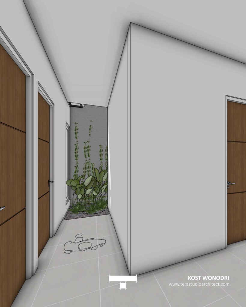 kost 2 lantai arsitek semarang