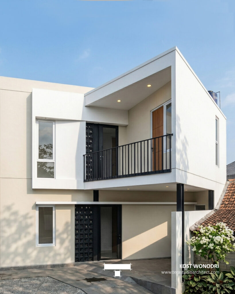 kost 2 lantai arsitek semarang